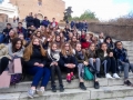 Les élèves du LEAP de Boissay de Fougères sur Bièvre et Lycée Sainte Cécile de Montoire en voyage à Rome
