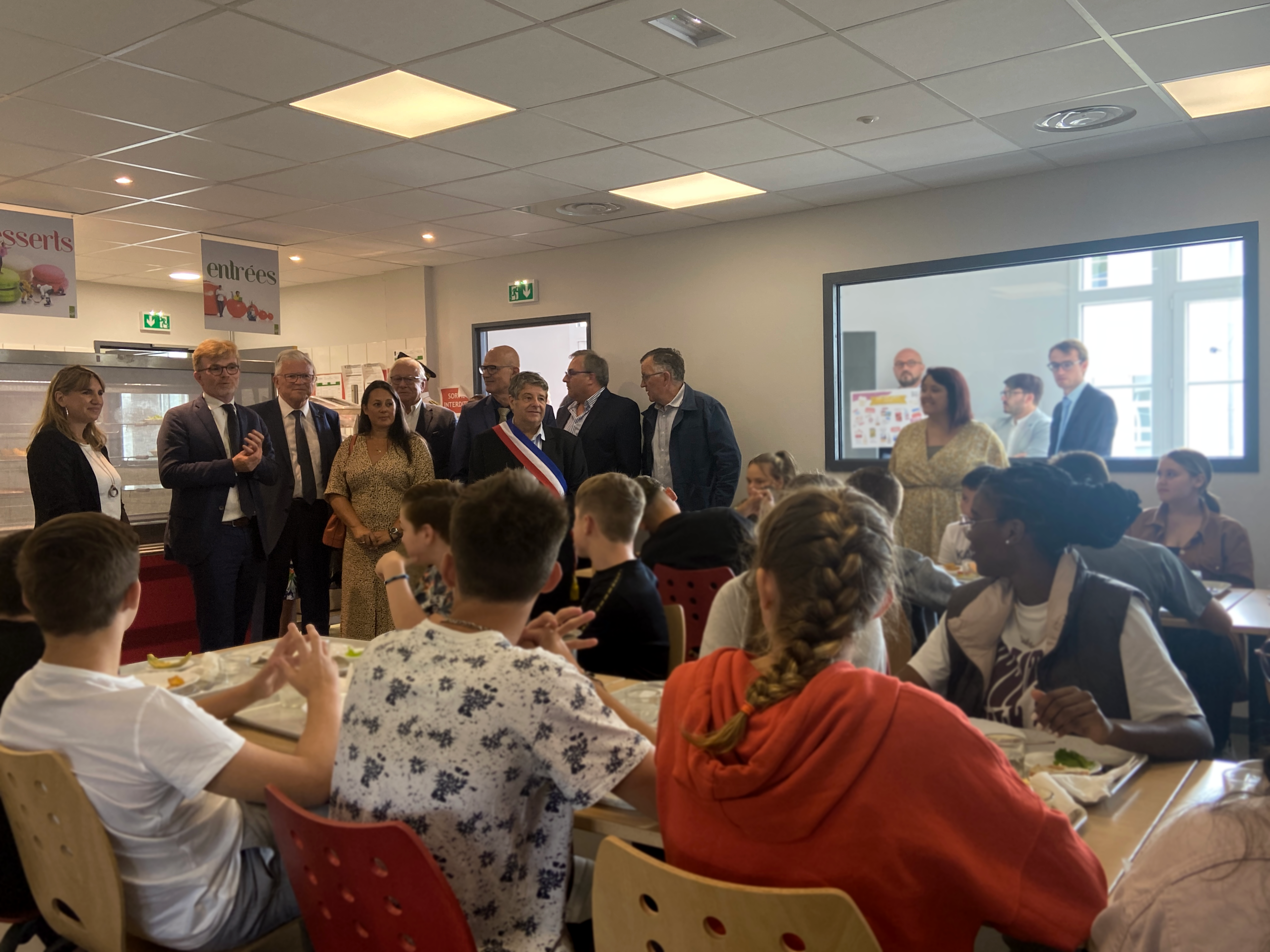 Visite du ministre de l&rsquo;agriculture à Boissay !